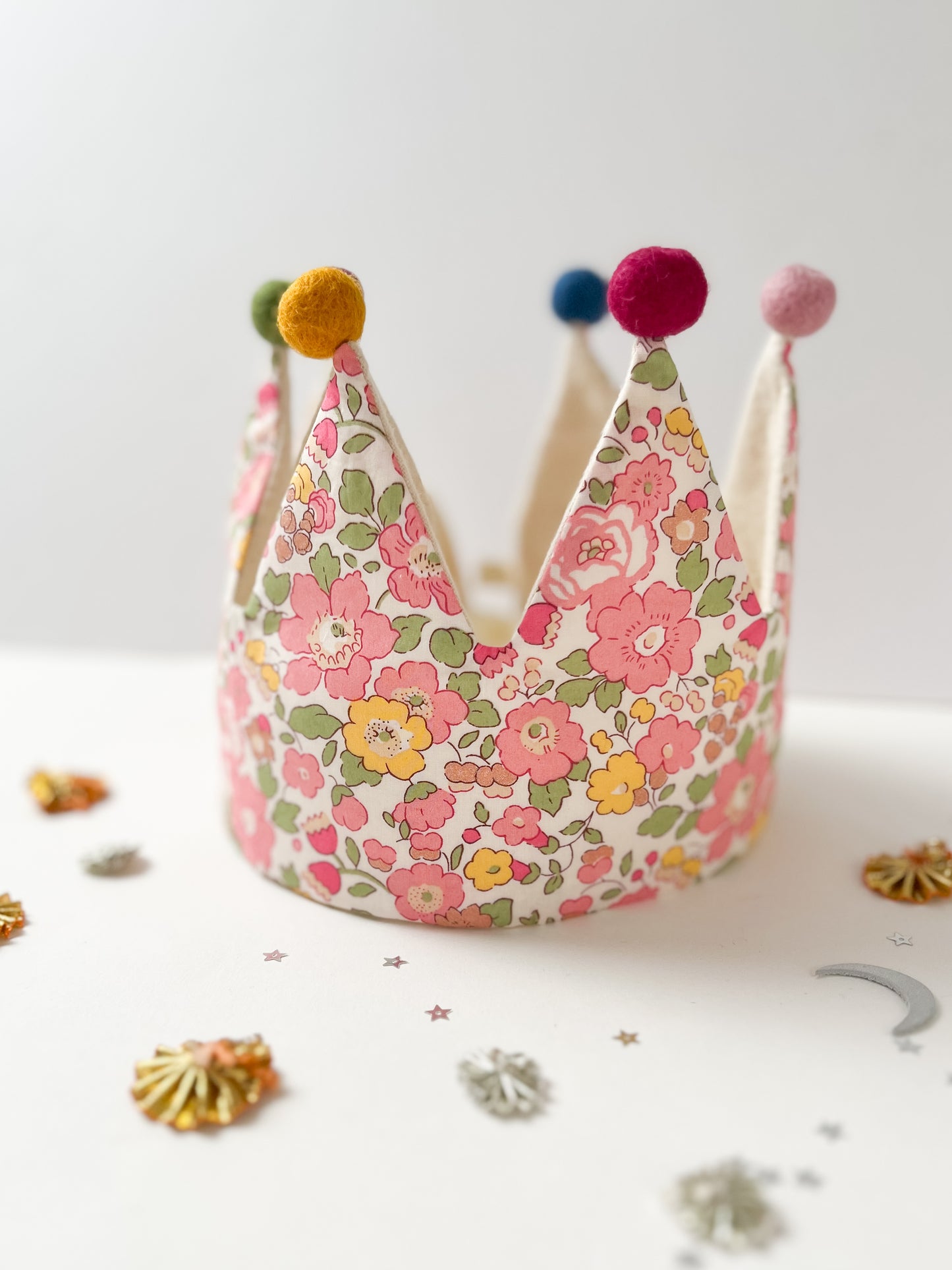 Heirloom Party Crown in Liberty Betsy Sparkle