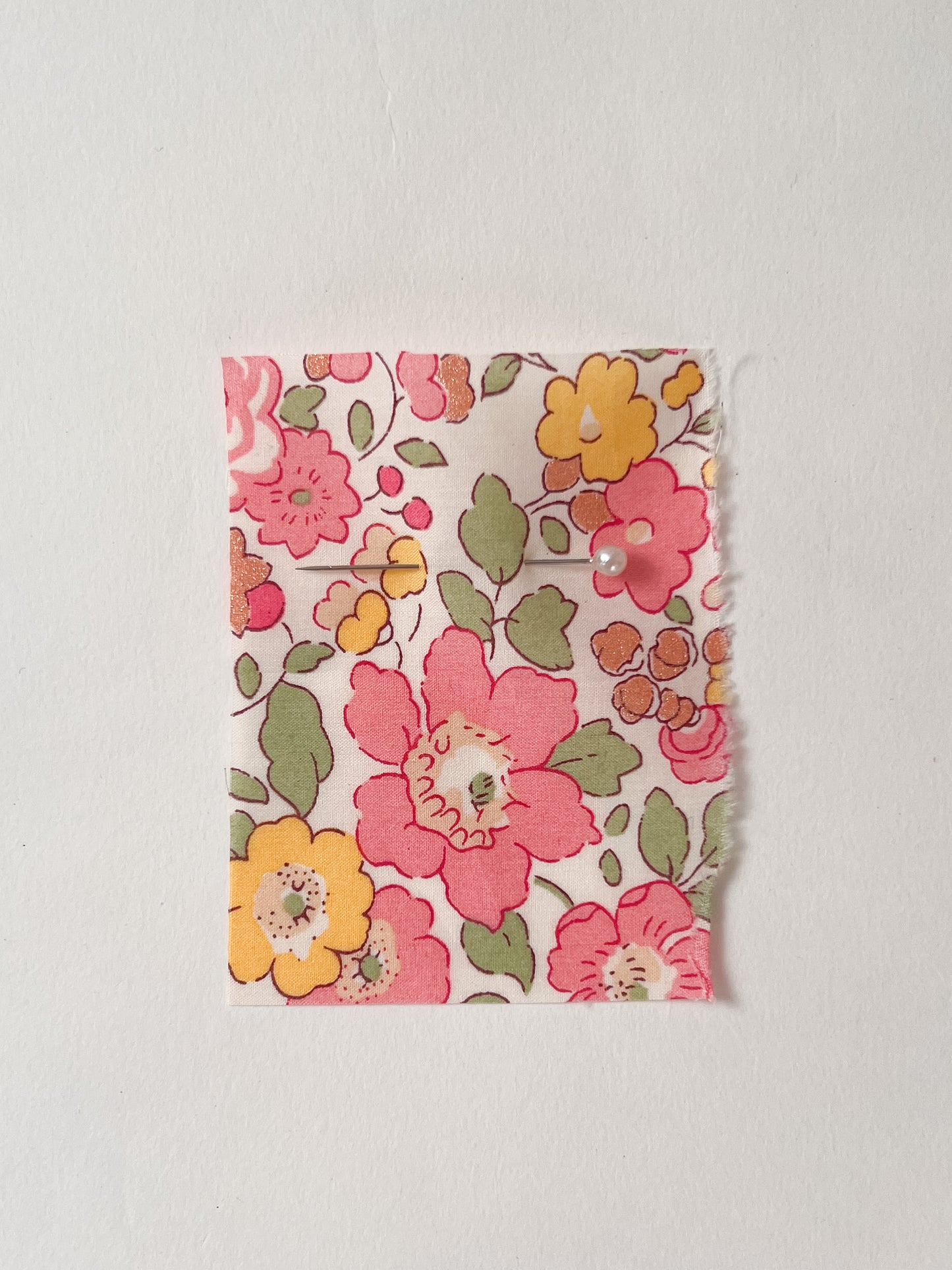 Ruffled Hairband in Liberty Betsy Sparkle