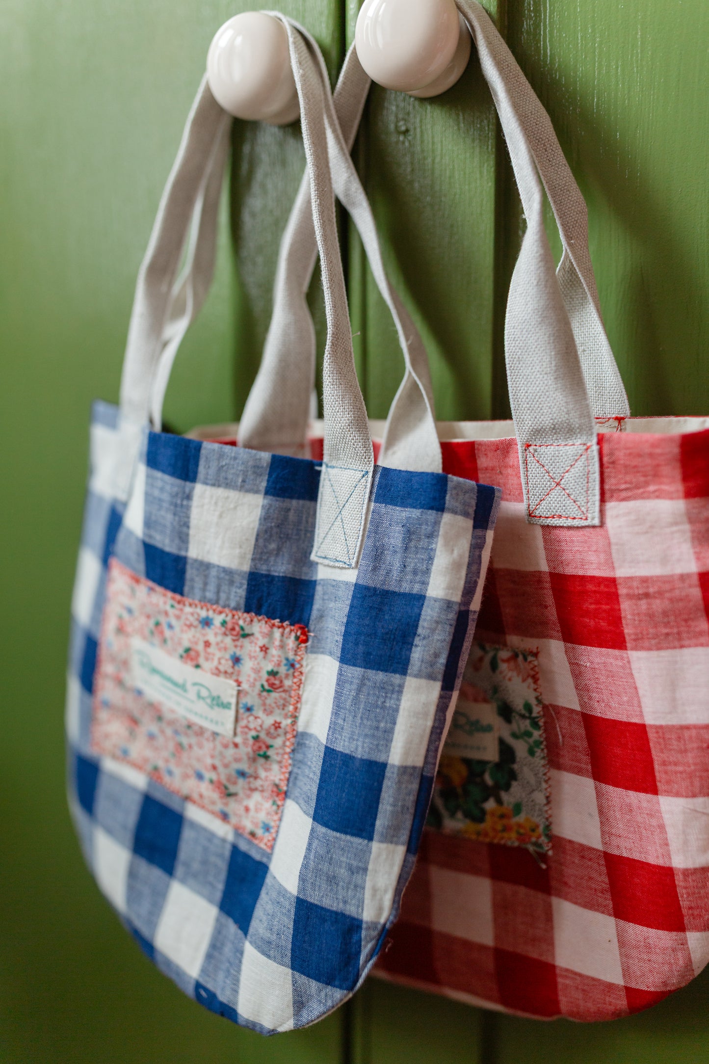 Child Bucket Bag in Picnic Blue