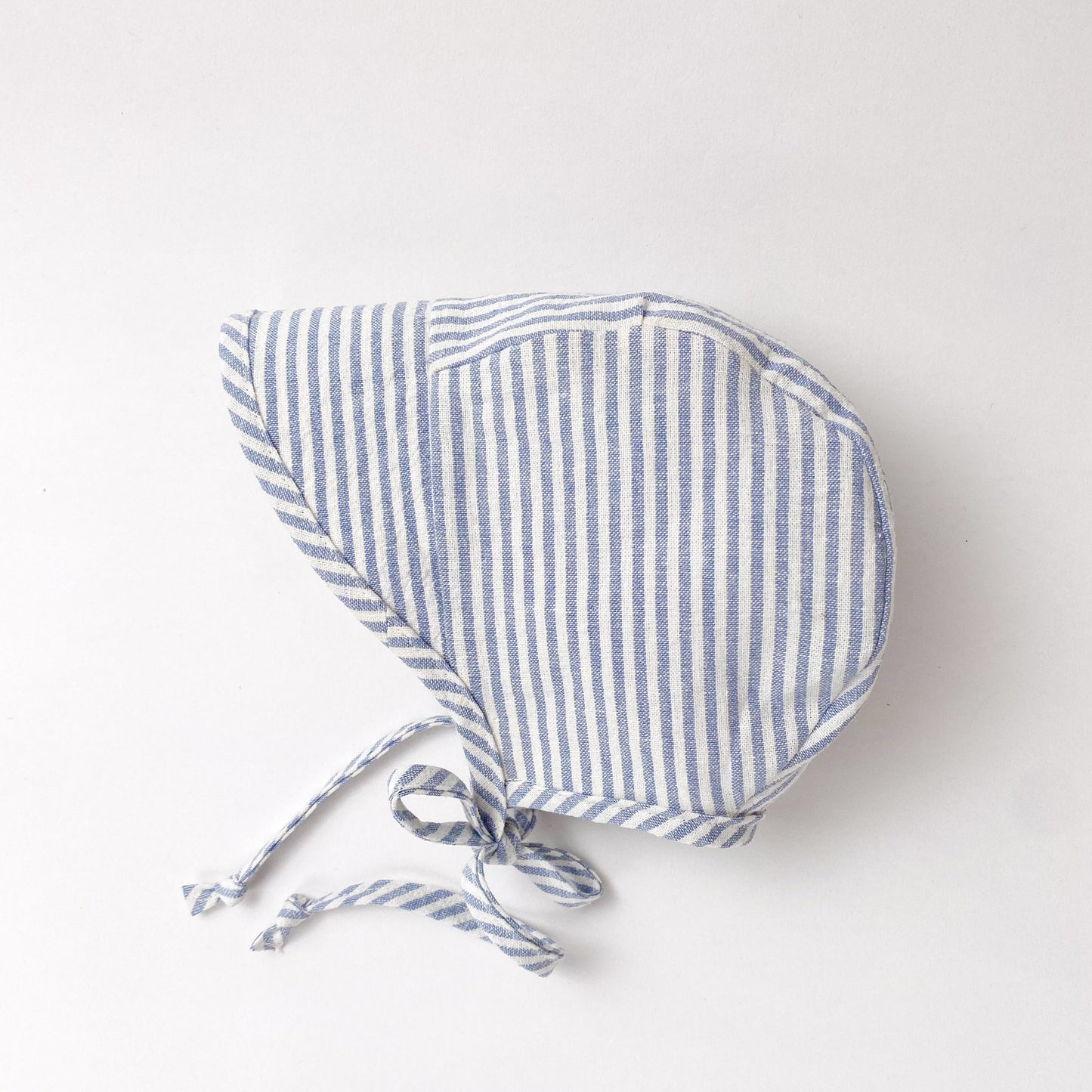Brimmed Baby Bonnet Seaside Stripe