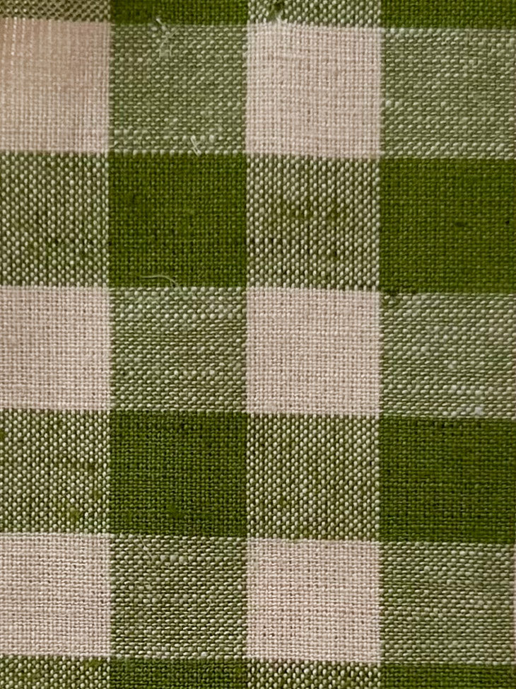 Retro Knot Headband Moss Green Linen