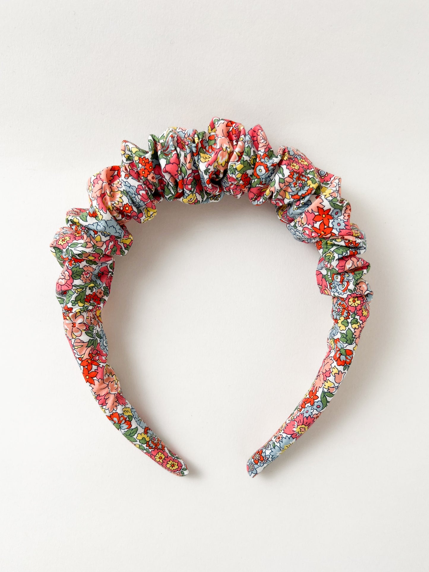 Ruffled Hairband in Liberty Nell Annie & May