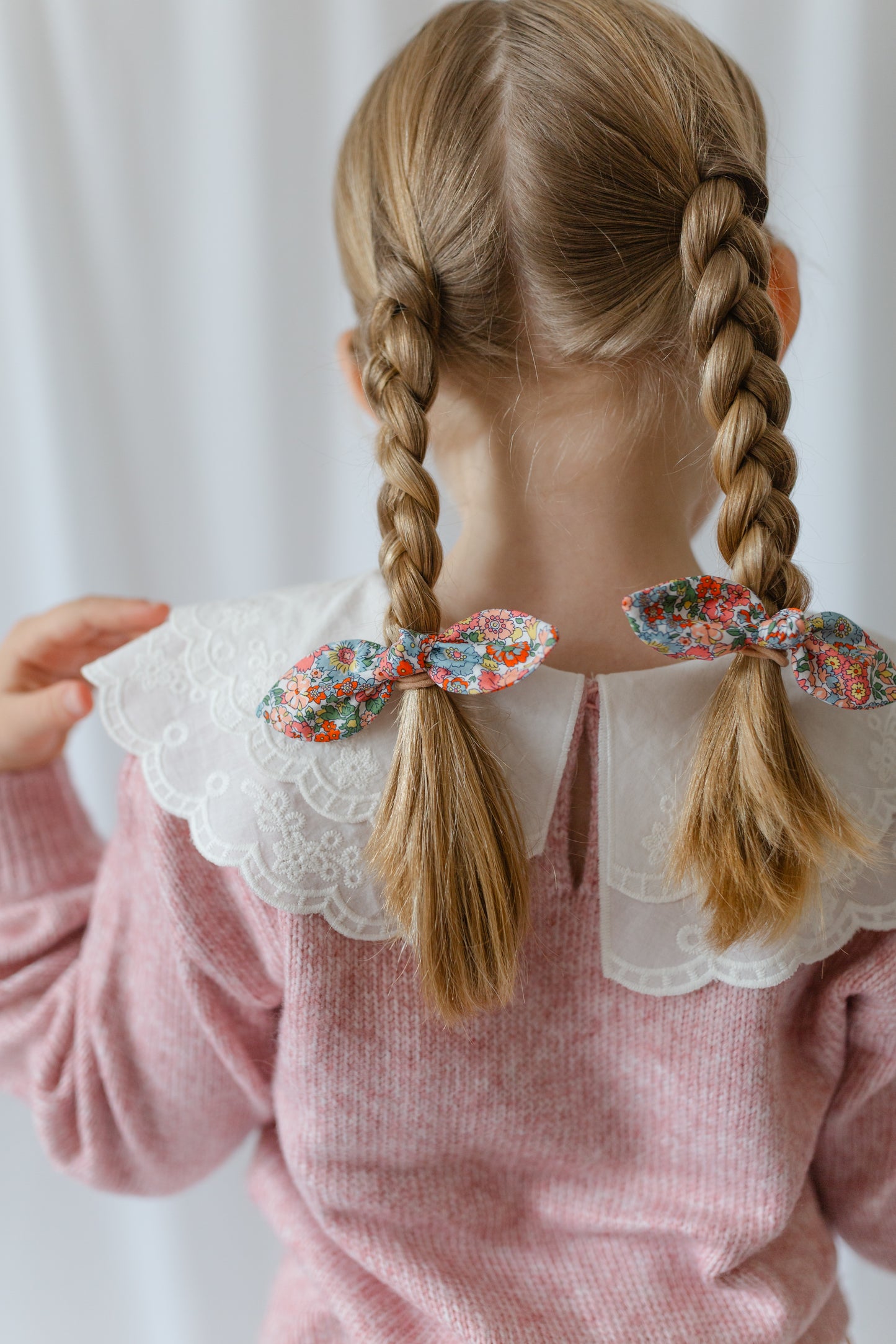 Bunny Hair Ties in Liberty Nell Annie & May