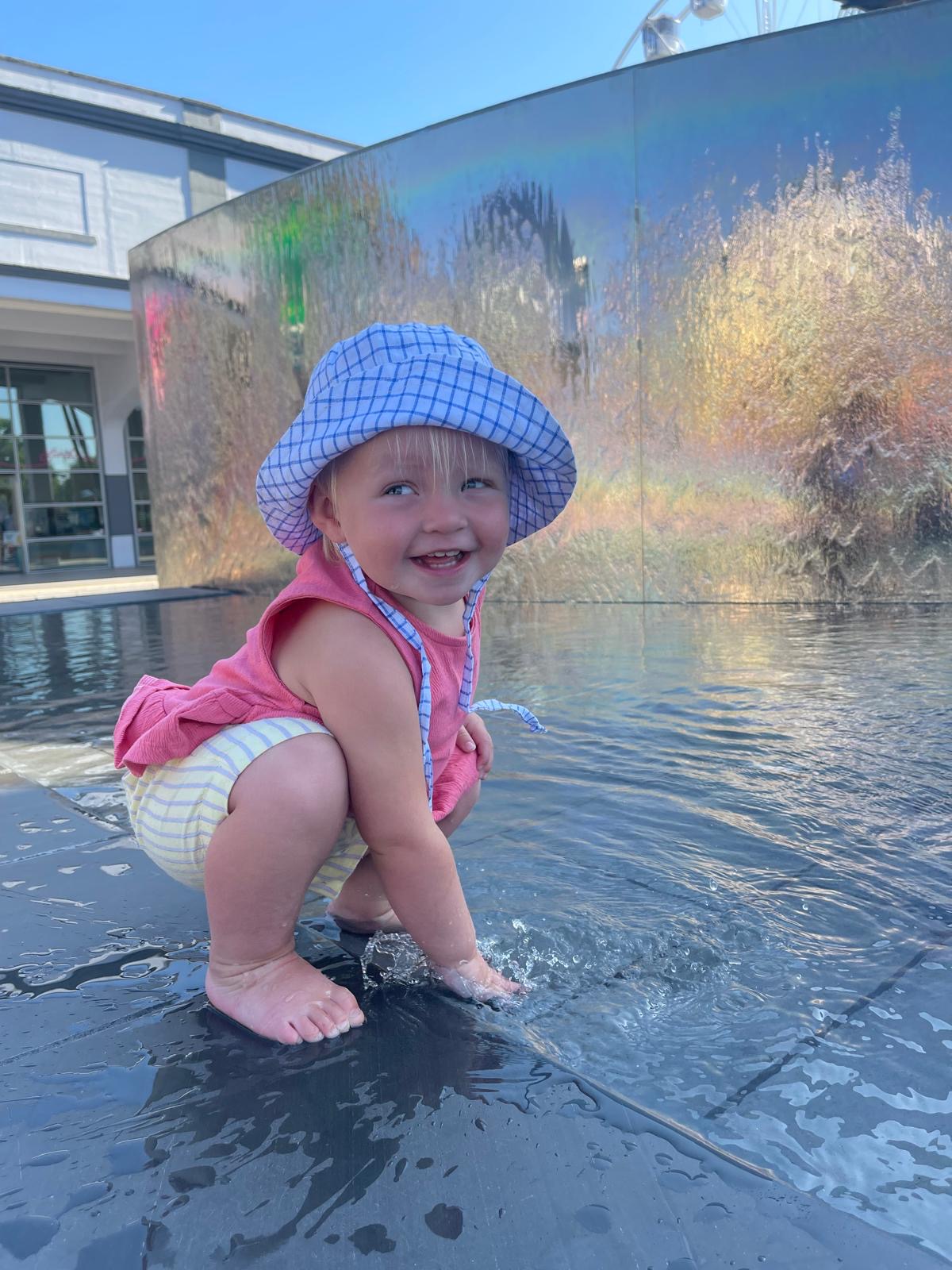 Bucket Hat Sea Blue Check