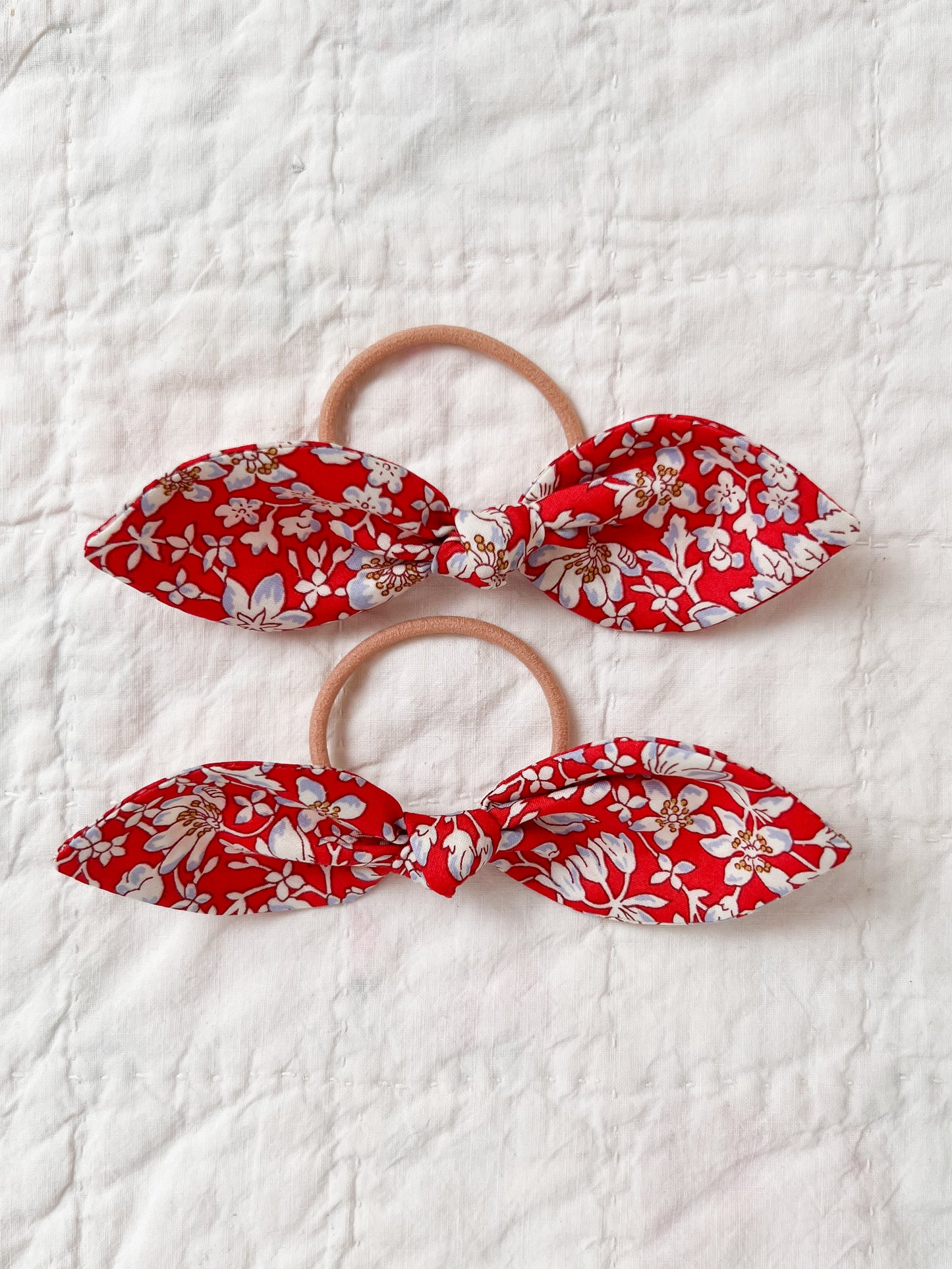 Hair Bobble Set Liberty Lizzy in Red
