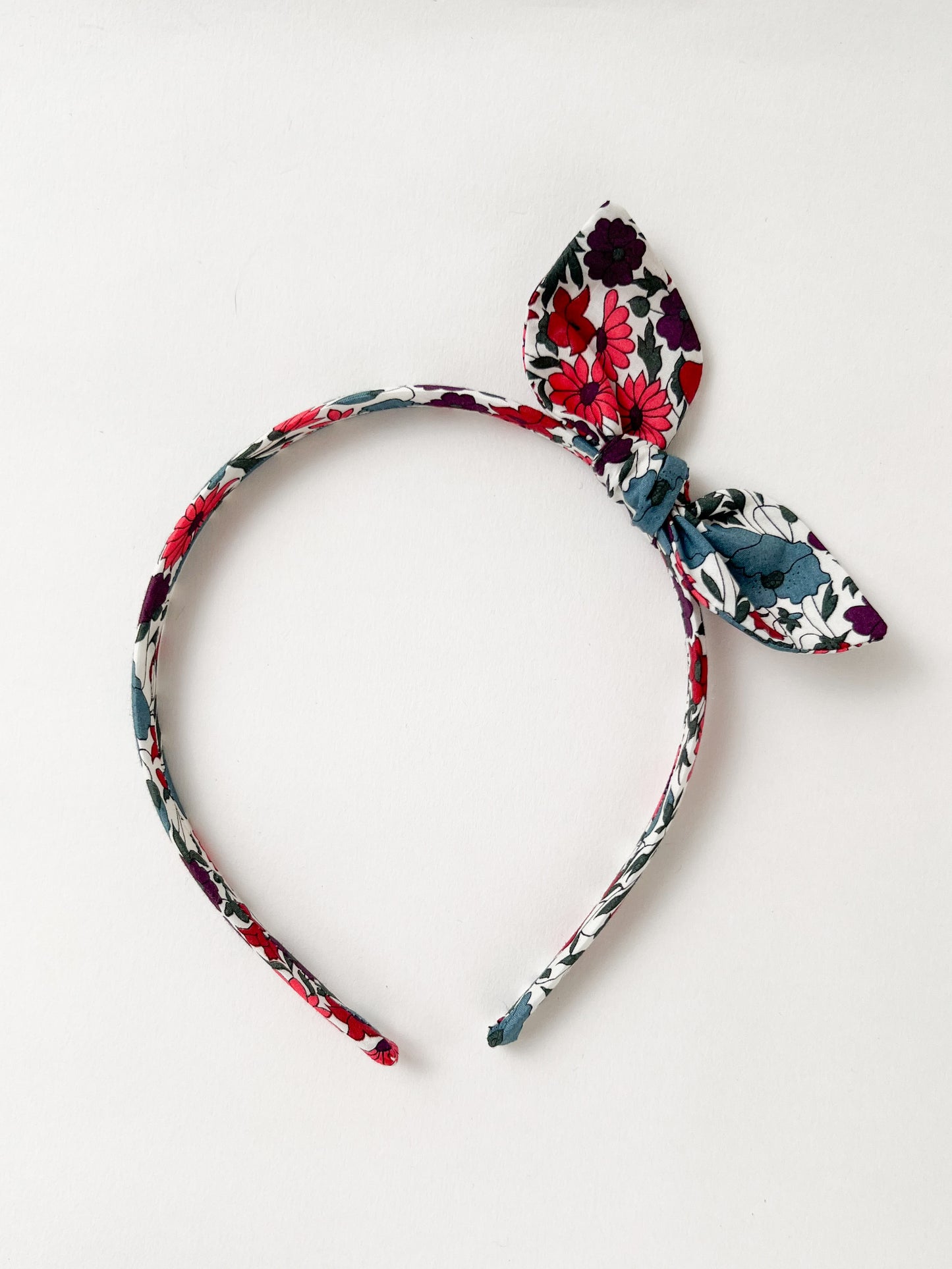Alice Band Small Bow Liberty Poppy & Daisy