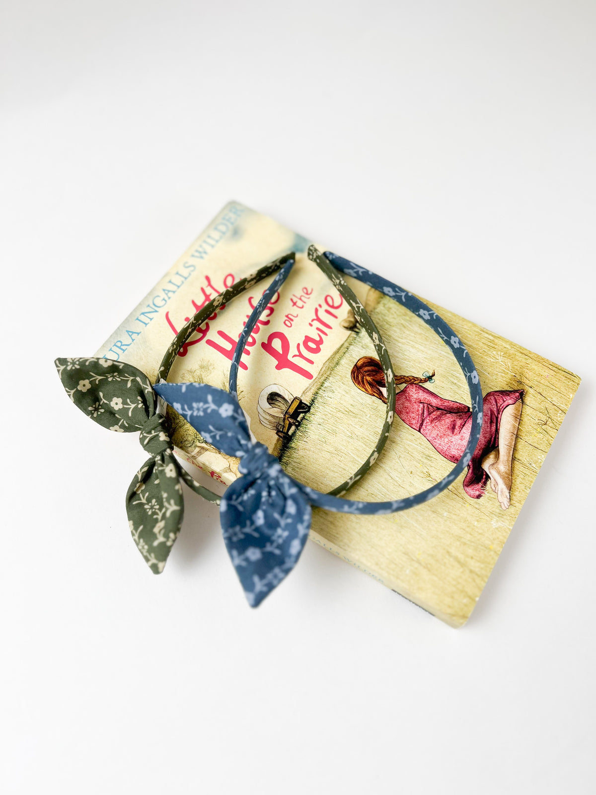 Hairband in Liberty Needlework Blue