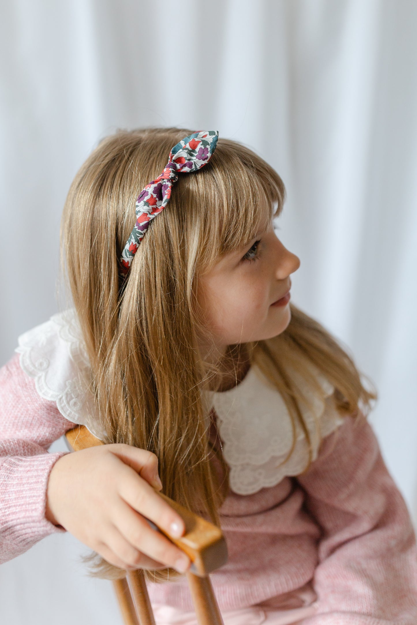 Alice Band Small Bow Liberty Poppy & Daisy