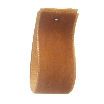 Velvet Hair Bow Copper