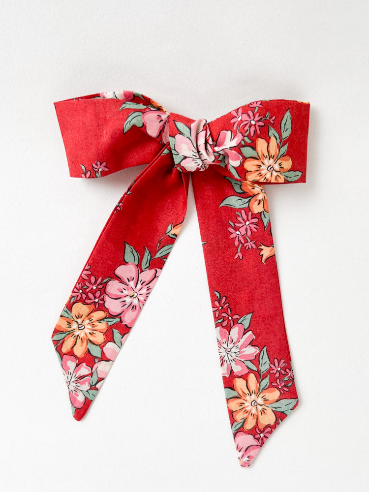 Long Tail Hair Bow Liberty Lynda Anne