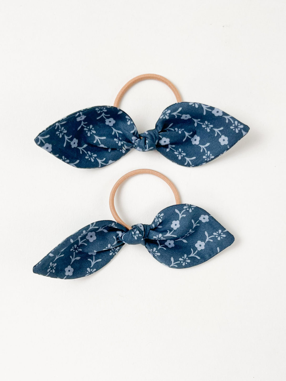 Hair Bobble Set Needlework Blue