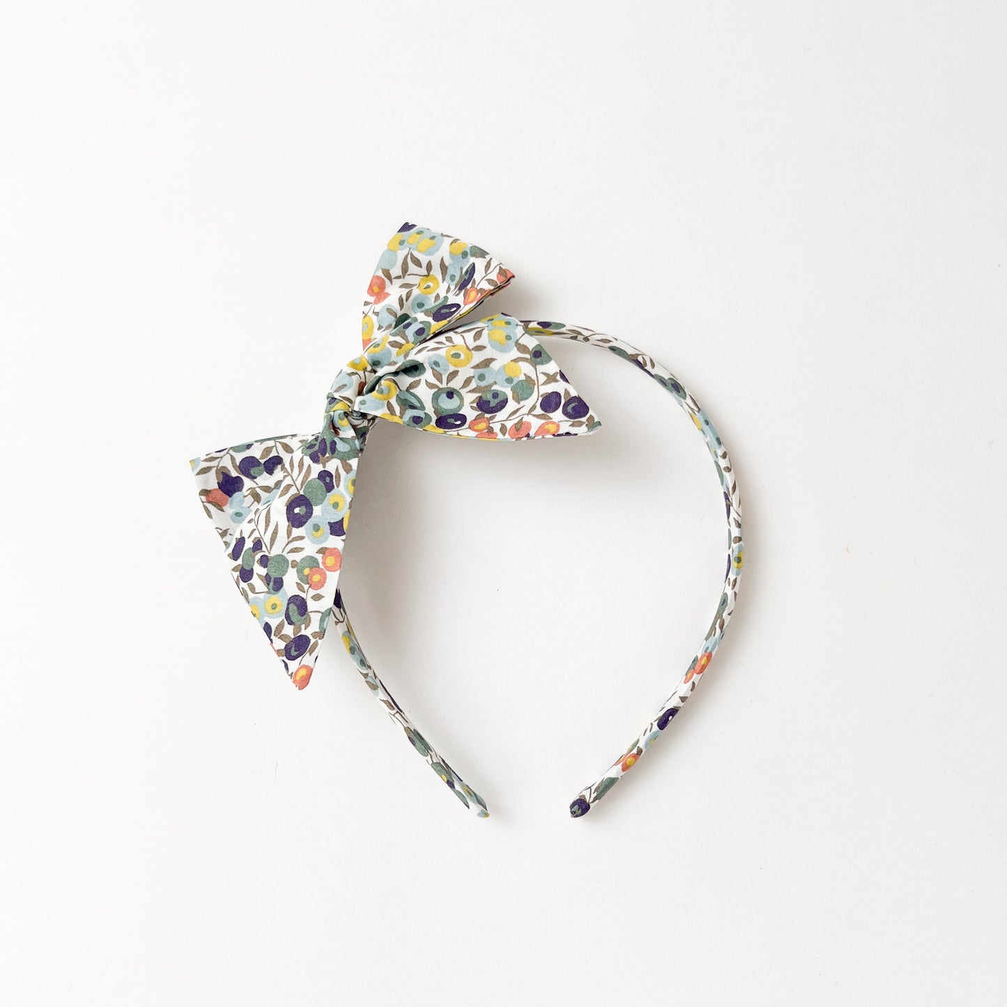 Alice Band Large Bow  Liberty Wiltshire Berry