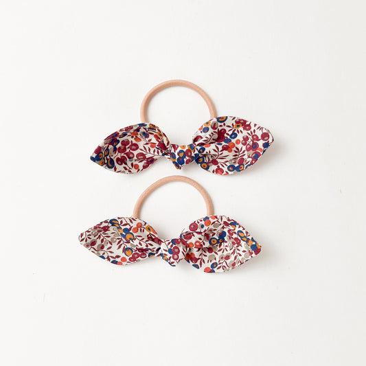 Bunny Hair Ties  Liberty Wiltshire Bud