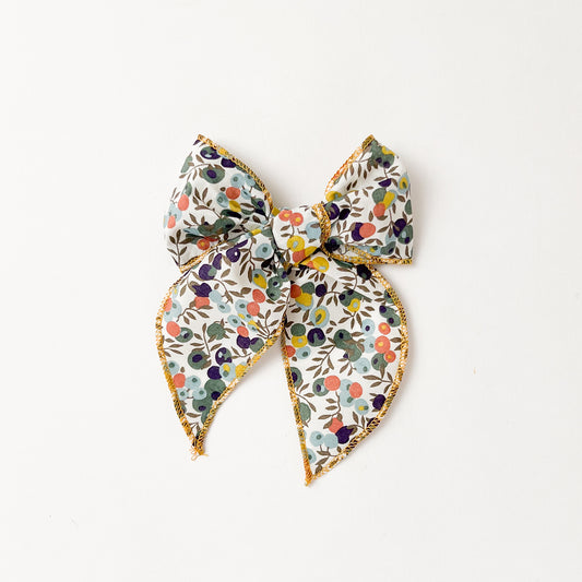 Hair Bow Liberty Wiltshire Berry