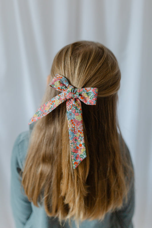 Long Tail Hair Bow Liberty Nell, Annie and May