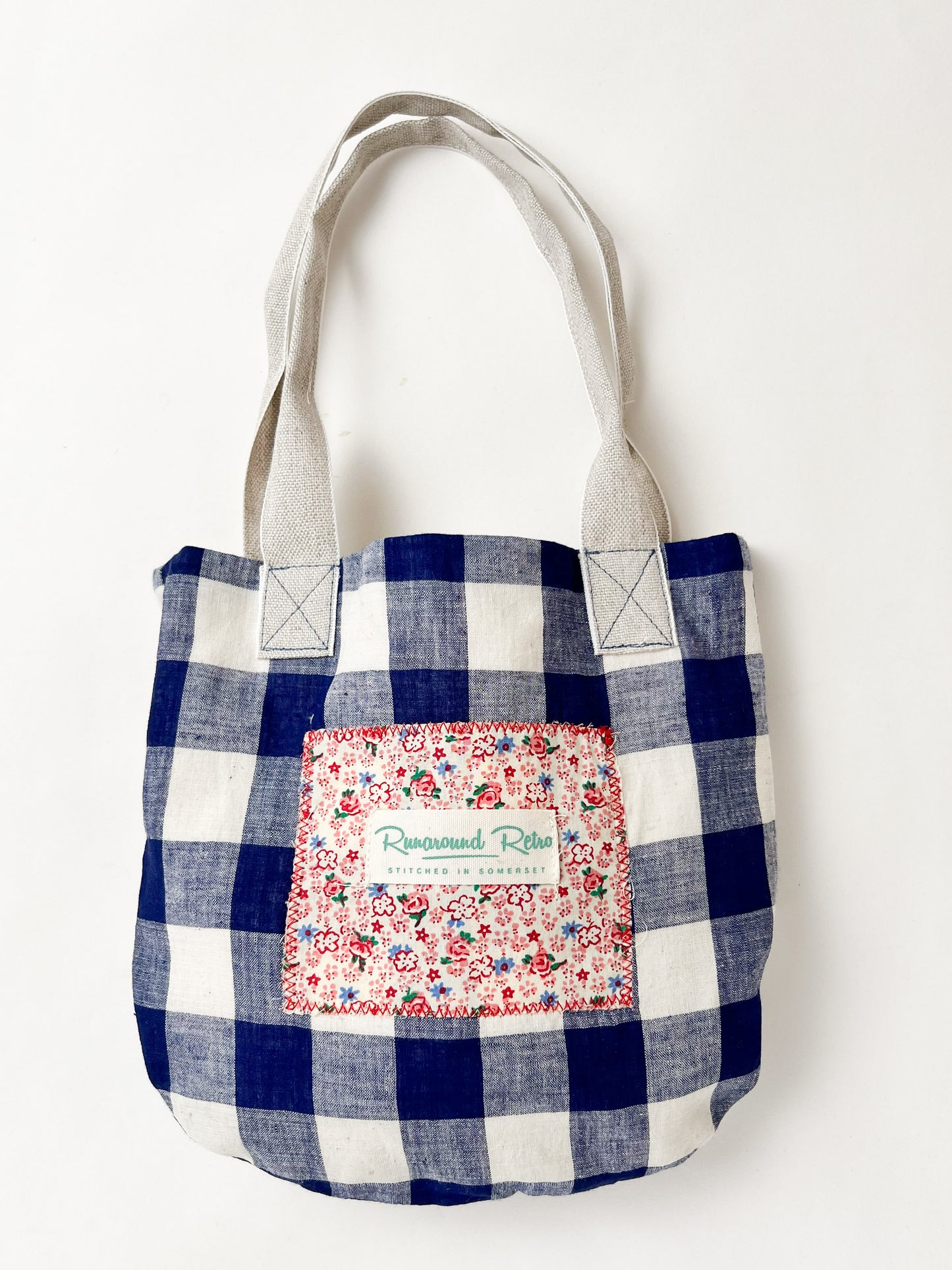 Child Bucket Bag in Picnic Blue