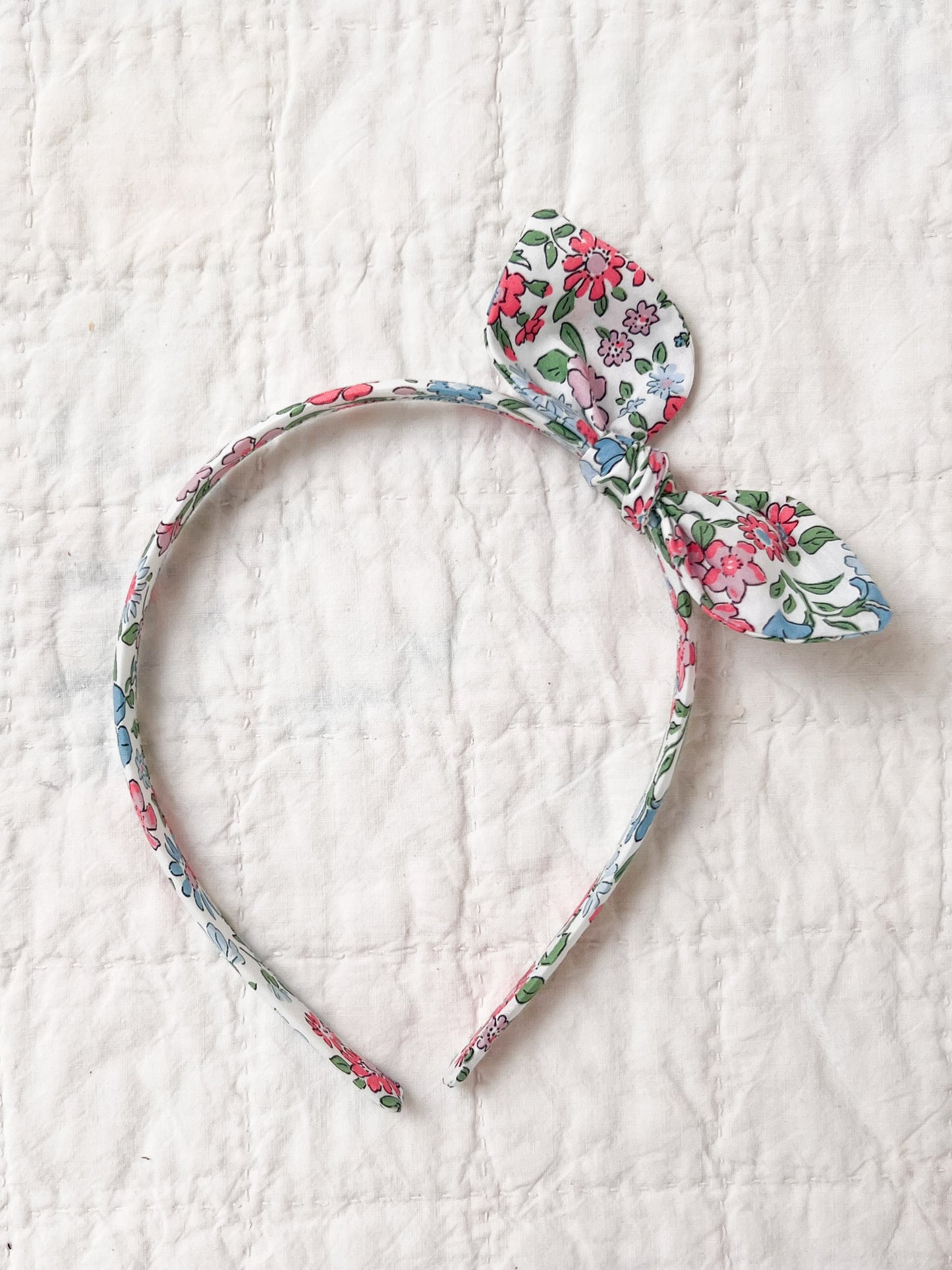 Side Bow Hairband in Liberty Annabella