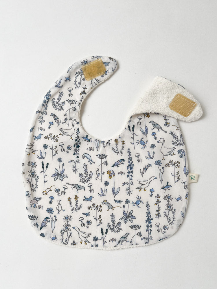 Baby Bib Liberty Theo Field Mouse