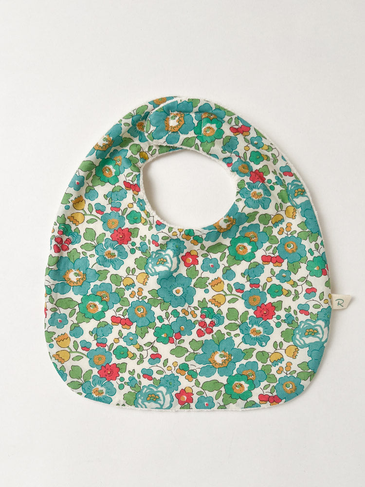 Baby Bib Liberty Betsy in Green