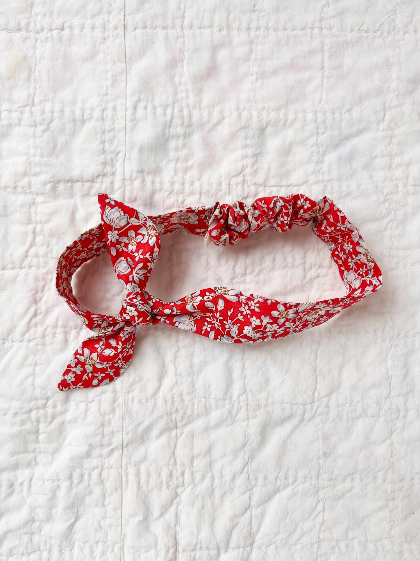 Retro Knot Headband Liberty Lizzy in Red