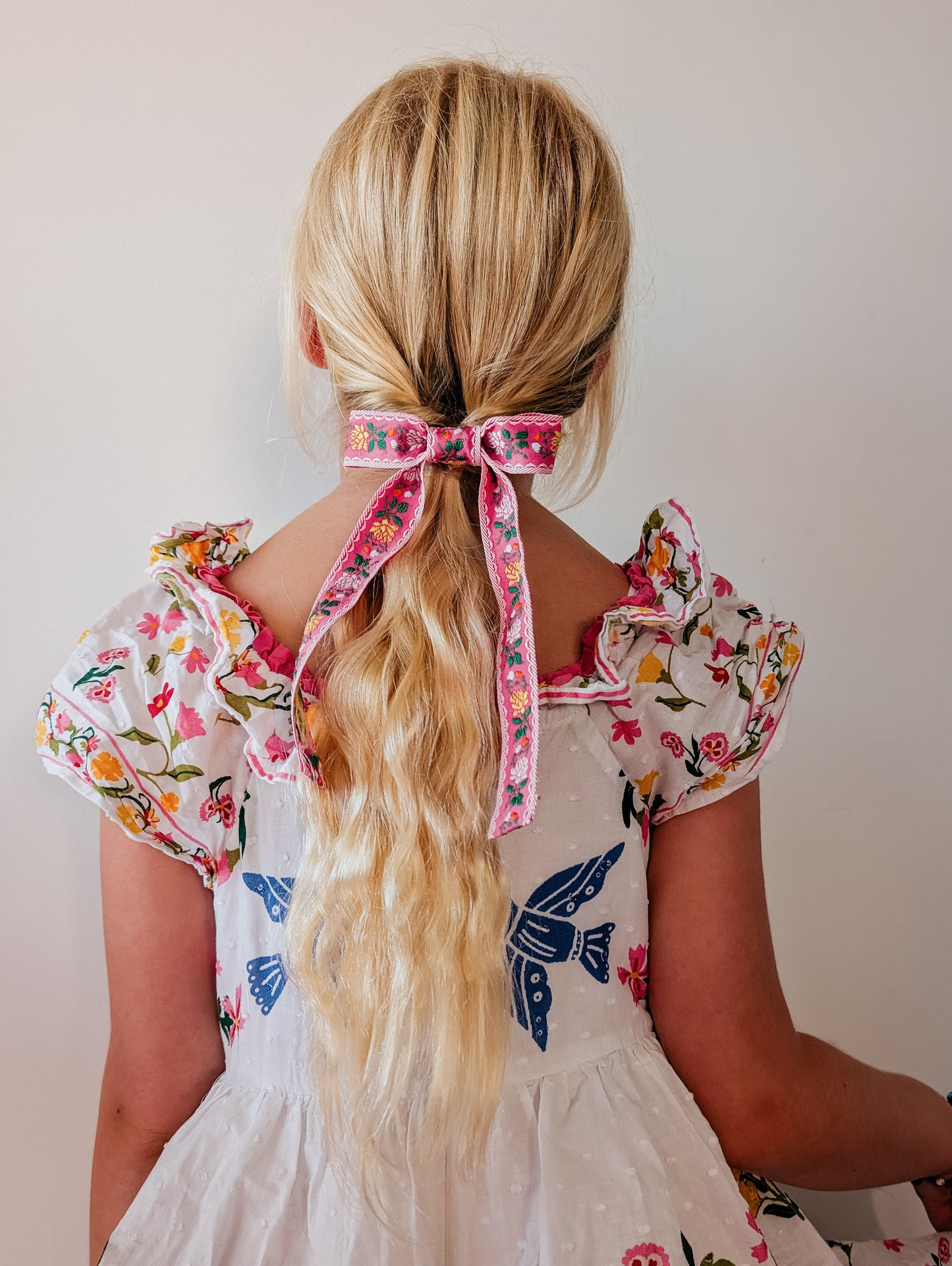 Fiesta Hair Bow Old Fuschia