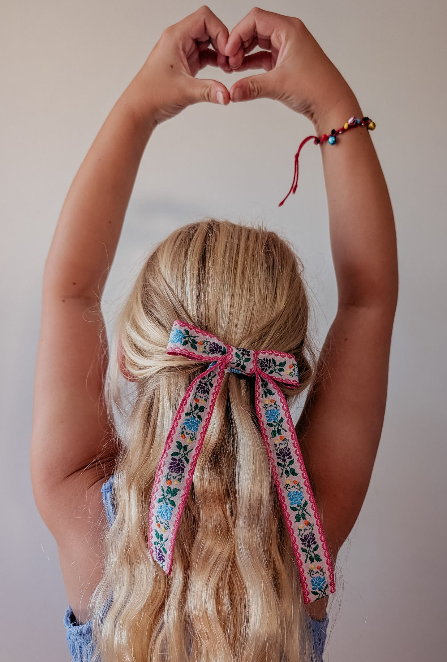 Fiesta Hair Bow Sissinghurst Pink