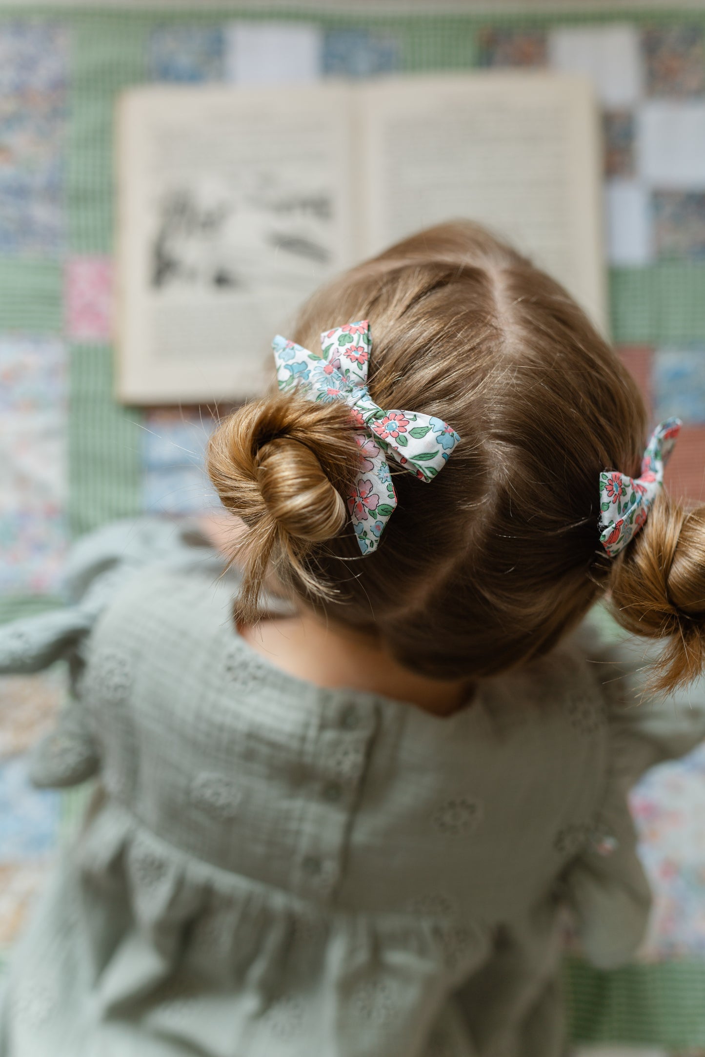 Hair Bow Set Liberty Annabella