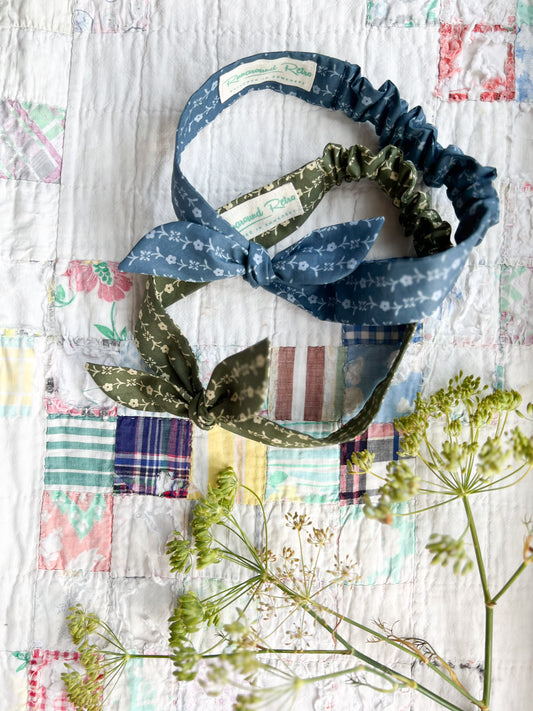 Retro Knot Headband in Liberty